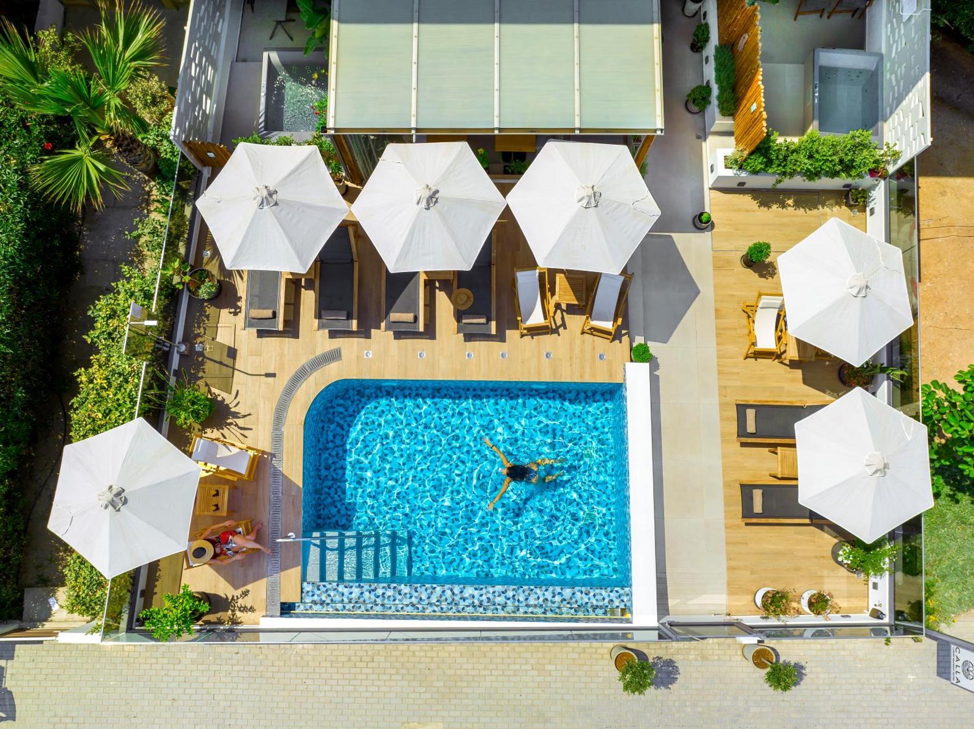 Calla Luxury Seafront Suites Ретимно Екстериор снимка